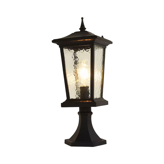 Outdoor Driveway Pillar Lights Minimalist Landscape Post Light
