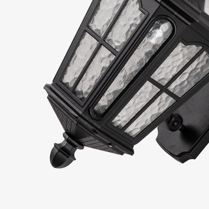 Outdoor Front Porch Lights Vintage LED Aluminum Solar Lantern