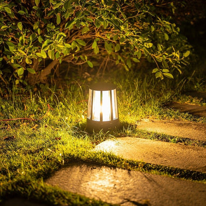 Outdoor Garden Path Lamp Round Creative Waterproof LED Light