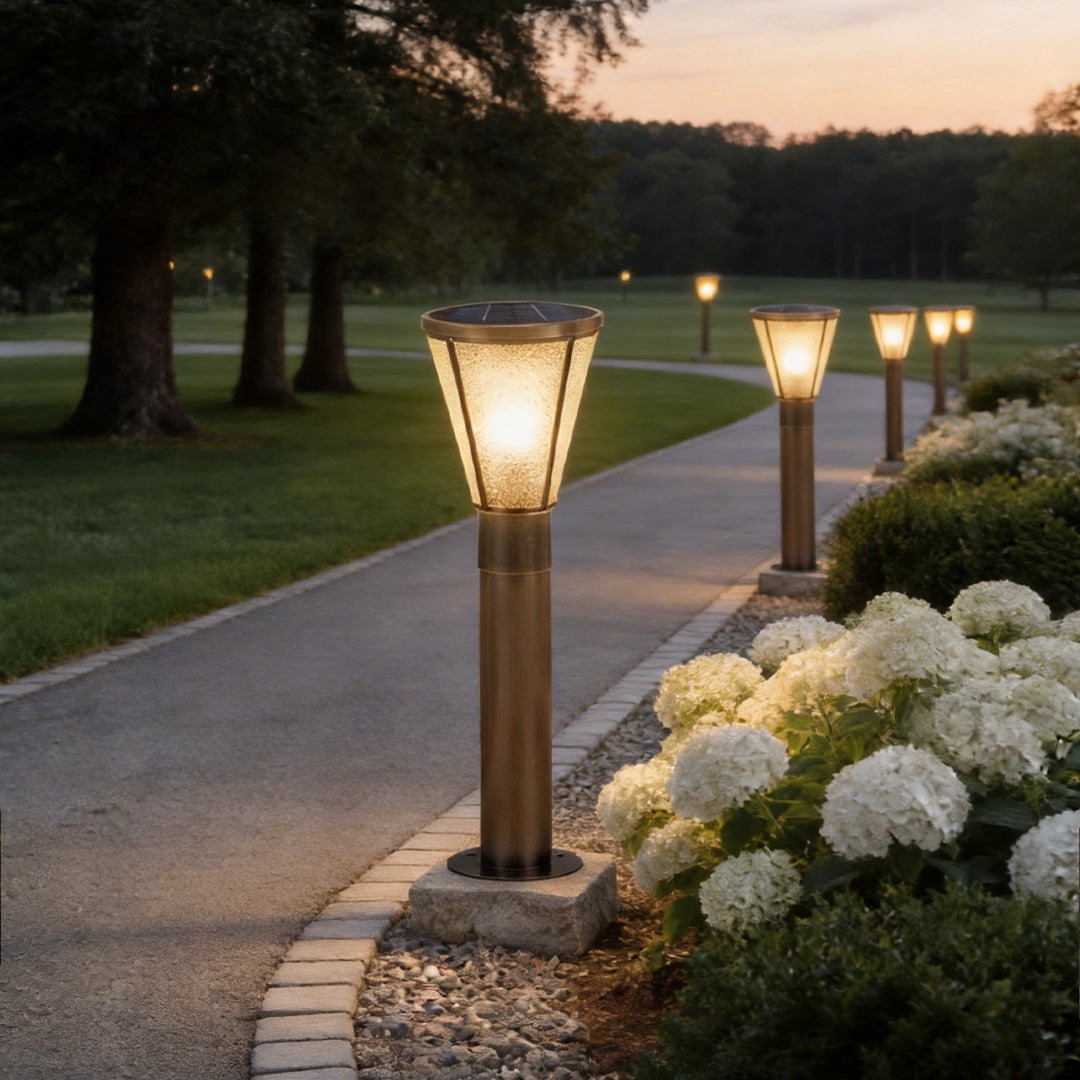 Outdoor Garden Path Lights Copper Waterproof LED Landscape Light