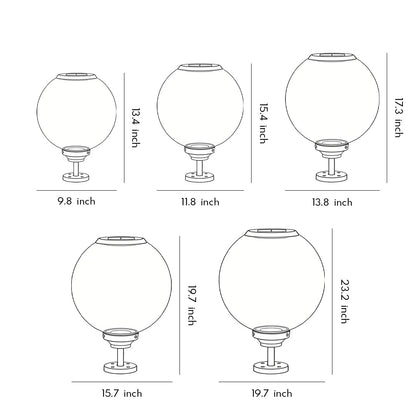 Outdoor Gate Pillar Lights Waterproof LED Solar Light