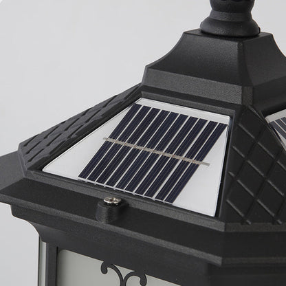Outdoor Gate Pillar Lights European-Style Waterproof Pier Mount Lamp