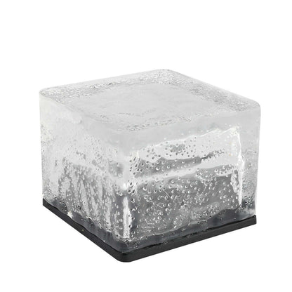 Outdoor Ice Cube Lights Modern Intelligent Solar Step Light