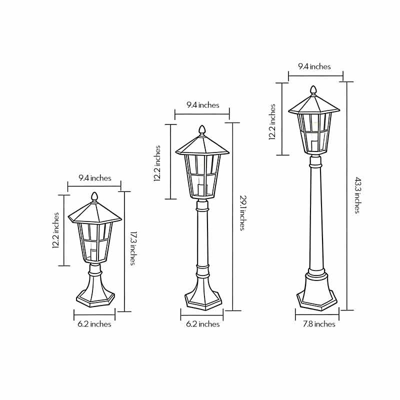 Outdoor Landscape Path Lighting American Minimalist Lawn Light