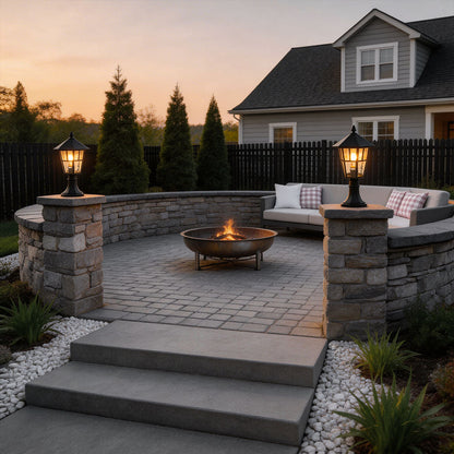 Outdoor Landscape Path Lighting American Minimalist Lawn Light