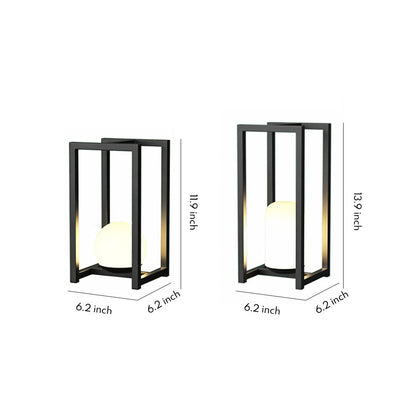 Outdoor Lanterns Black Courtyard Waterproof Decorative Lamp