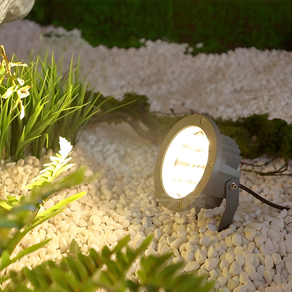 Outdoor LED Spotlights Modern Energy Efficient Lighting for Gardens