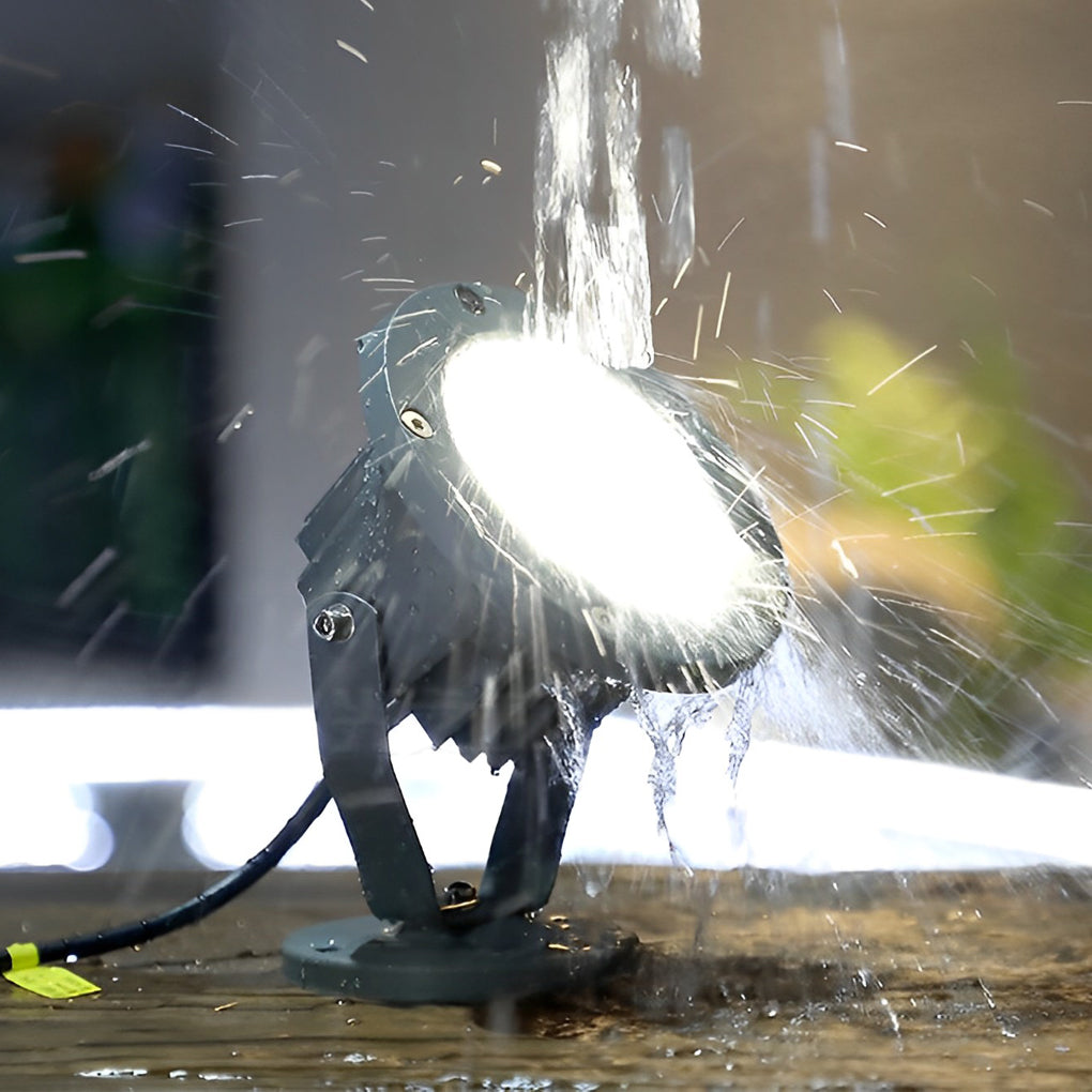 Outdoor LED Spotlights Modern Energy Efficient Lighting for Gardens
