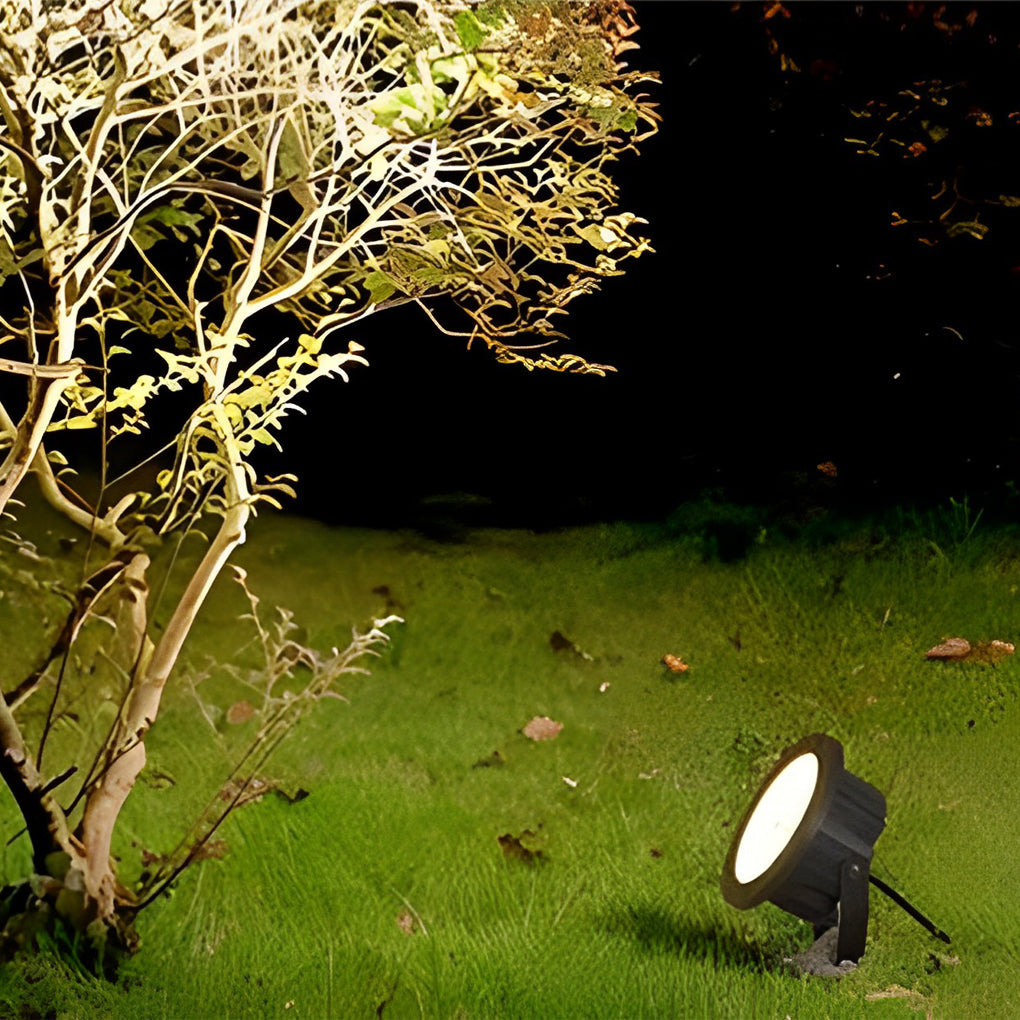 Outdoor LED Spotlights Modern Energy Efficient Lighting for Gardens