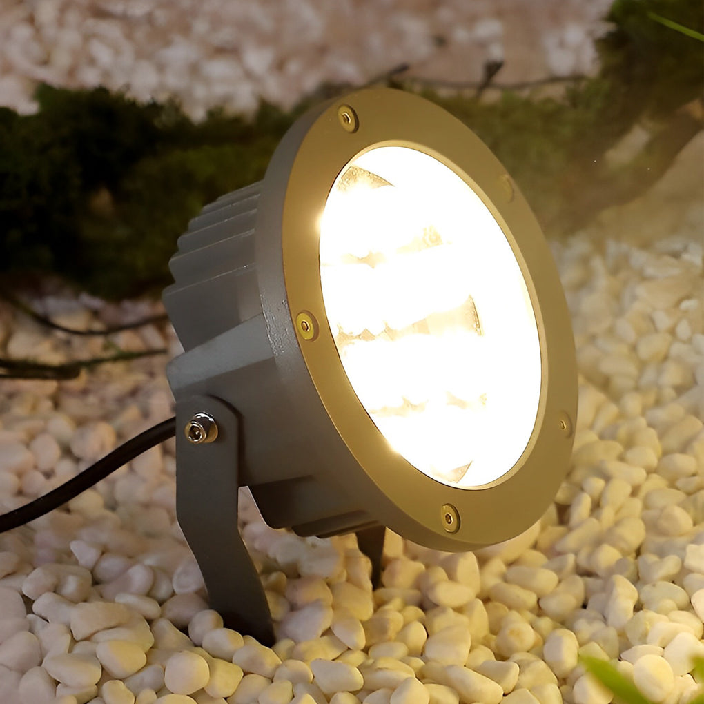 Outdoor LED Spotlights Modern Energy Efficient Lighting for Gardens