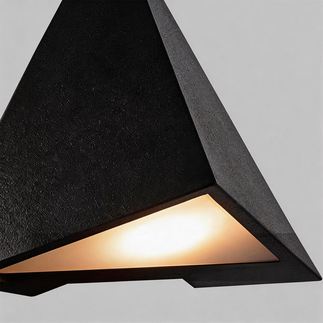 Outdoor LED Wall Sconce American Triangular Waterproof Light