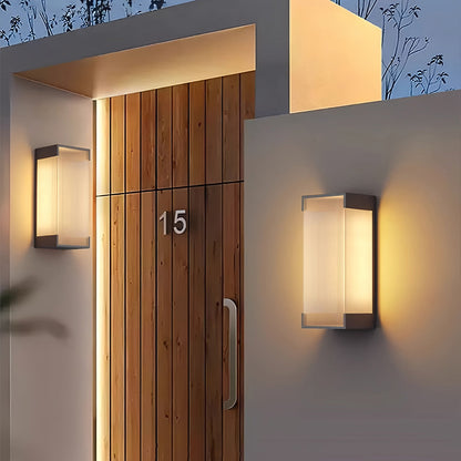 Outdoor Lighting Fixtures Wall Mounted Modern Waterproof Lamp