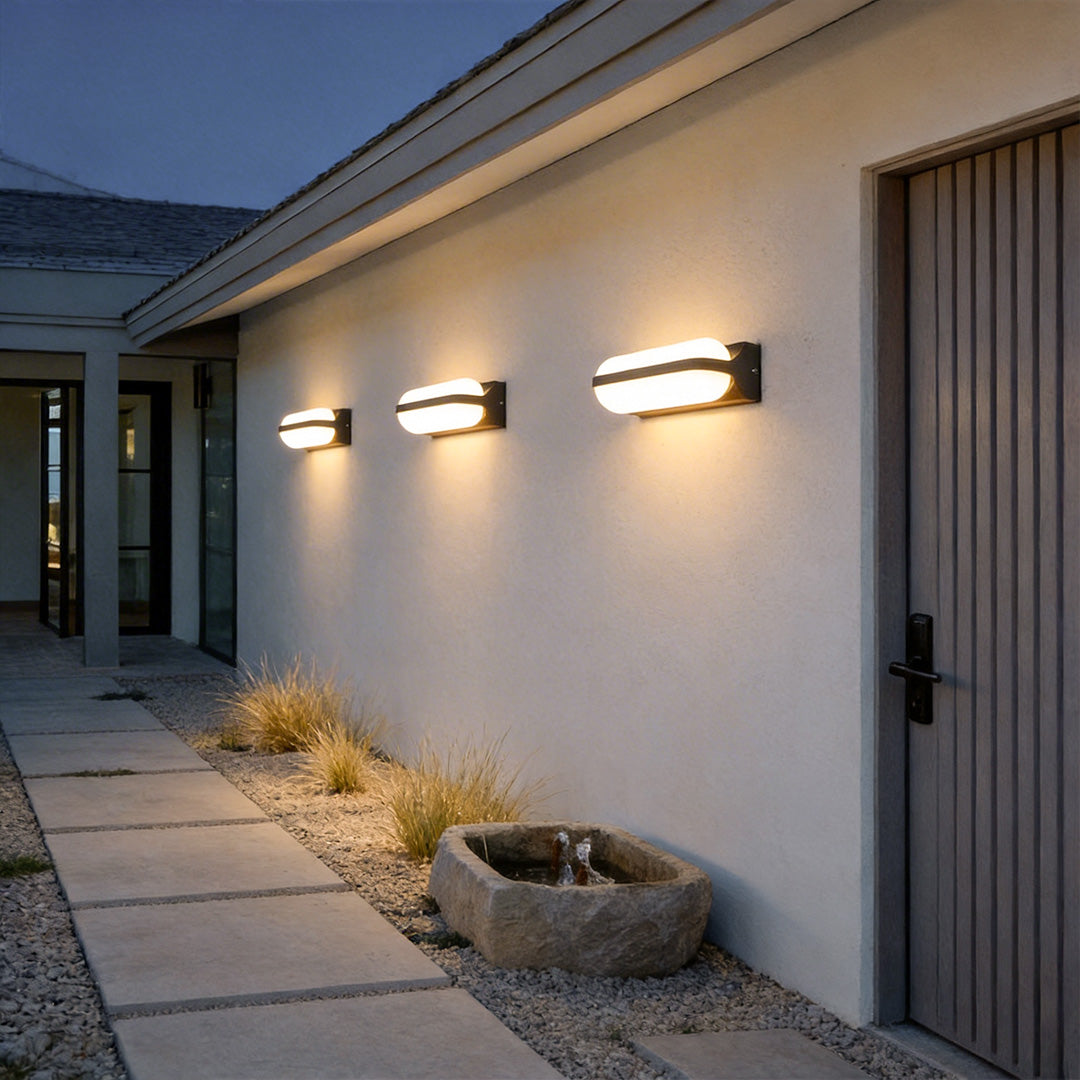 Outdoor Lighting Wall Modern Waterproof LED Metal Light