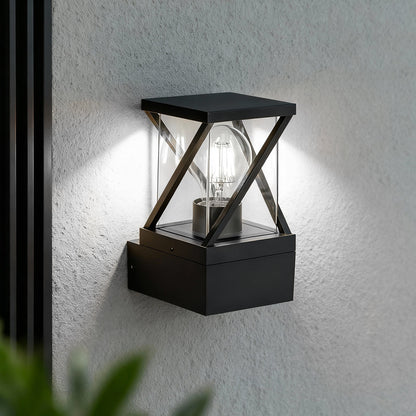 Outdoor Modern Wall Sconce Waterproof Ambient Aluminum Lamp