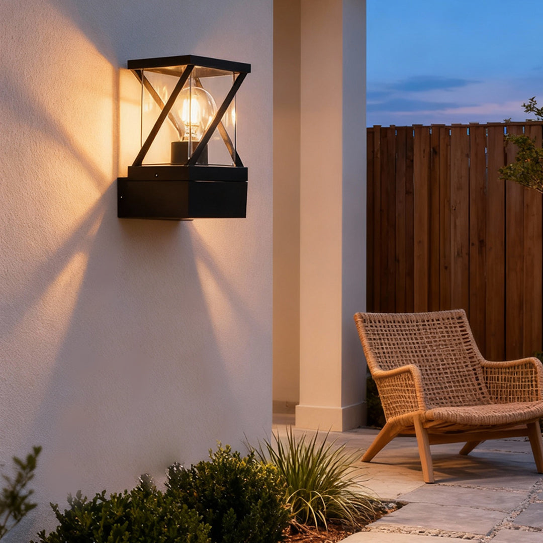 Outdoor Modern Wall Sconce Waterproof Ambient Aluminum Lamp