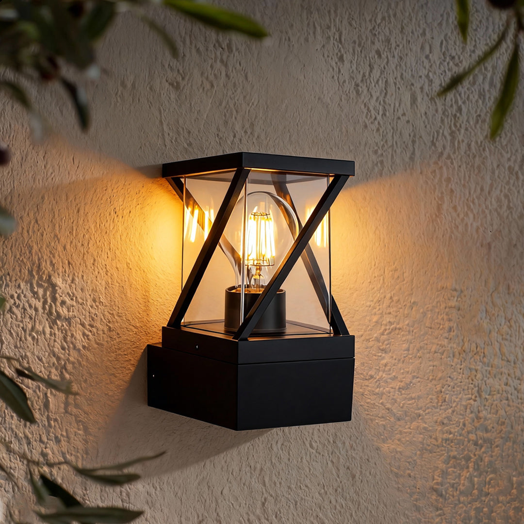 Outdoor Modern Wall Sconce Waterproof Ambient Aluminum Lamp