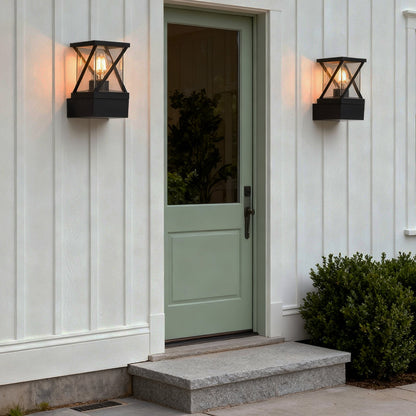 Outdoor Modern Wall Sconce Waterproof Ambient Aluminum Lamp