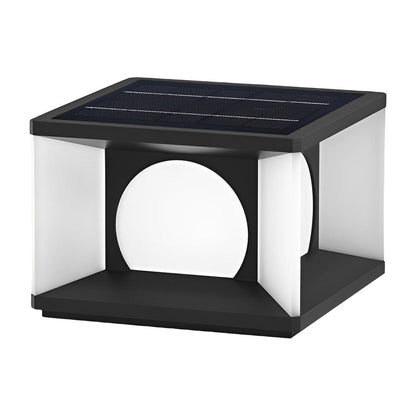 Outdoor Pillar Light Square LED Waterproof Modern Light