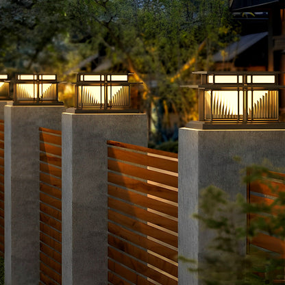 Porch Pillar Lights Outdoor Waterproof LED Modern Light