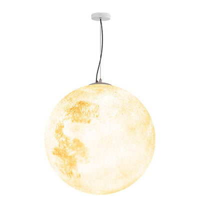 Outdoor Moon Lamp Spherical Resin Landscape Decorative Light