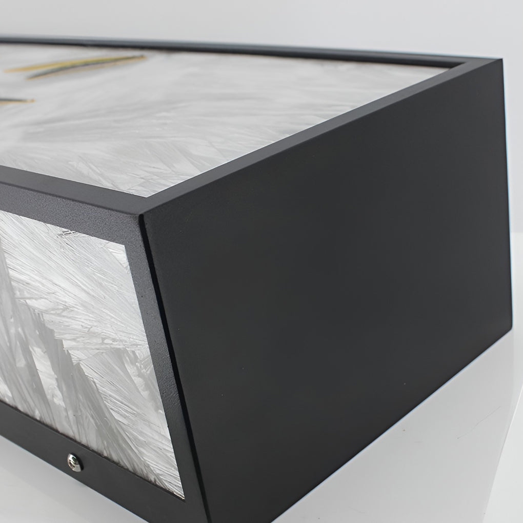 Square Wall Lights Retro LED Waterproof Galvanized Steel Light