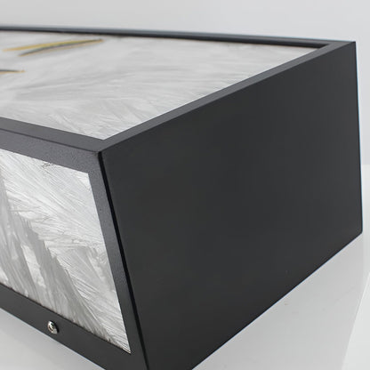 Square Wall Lights Retro LED Waterproof Galvanized Steel Light