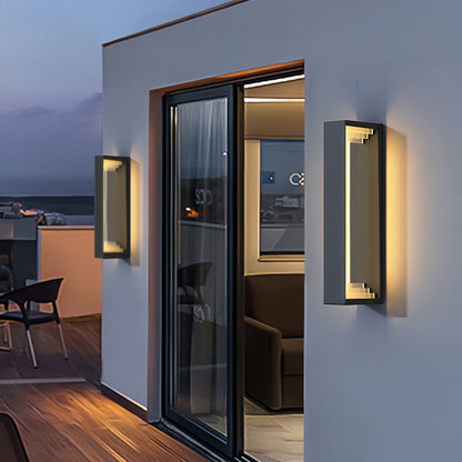 Outdoor Sconce Modern Waterproof Stainless Steel Lamp