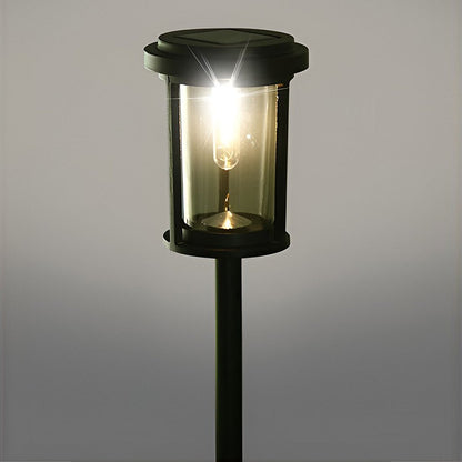 High Efficiency Solar LED Post Lights Modern Automatic Outdoor Pathway Lighting