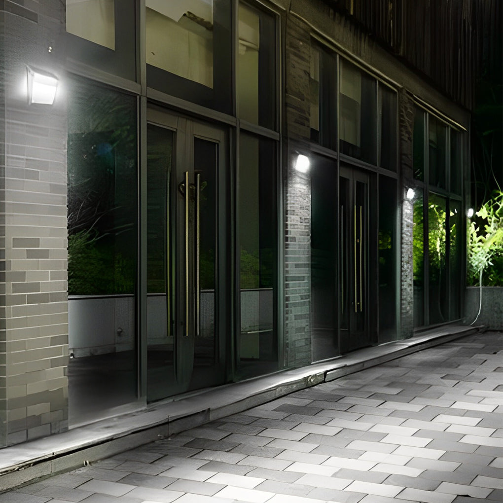 Outdoor Solar Wall Light with Motion Sensor Waterproof LED Light