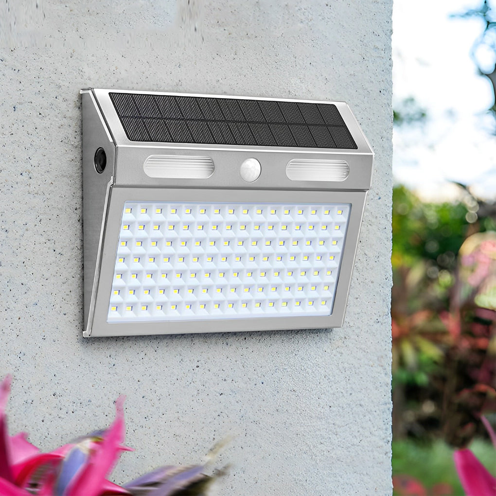 Outdoor Solar Wall Light with Motion Sensor Waterproof LED Light