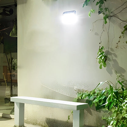 Outdoor Solar Wall Light with Motion Sensor Waterproof LED Light