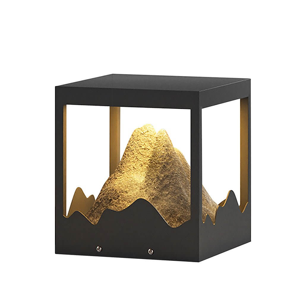 Decorate Pillar Light Waterproof Mountain Landscape Light