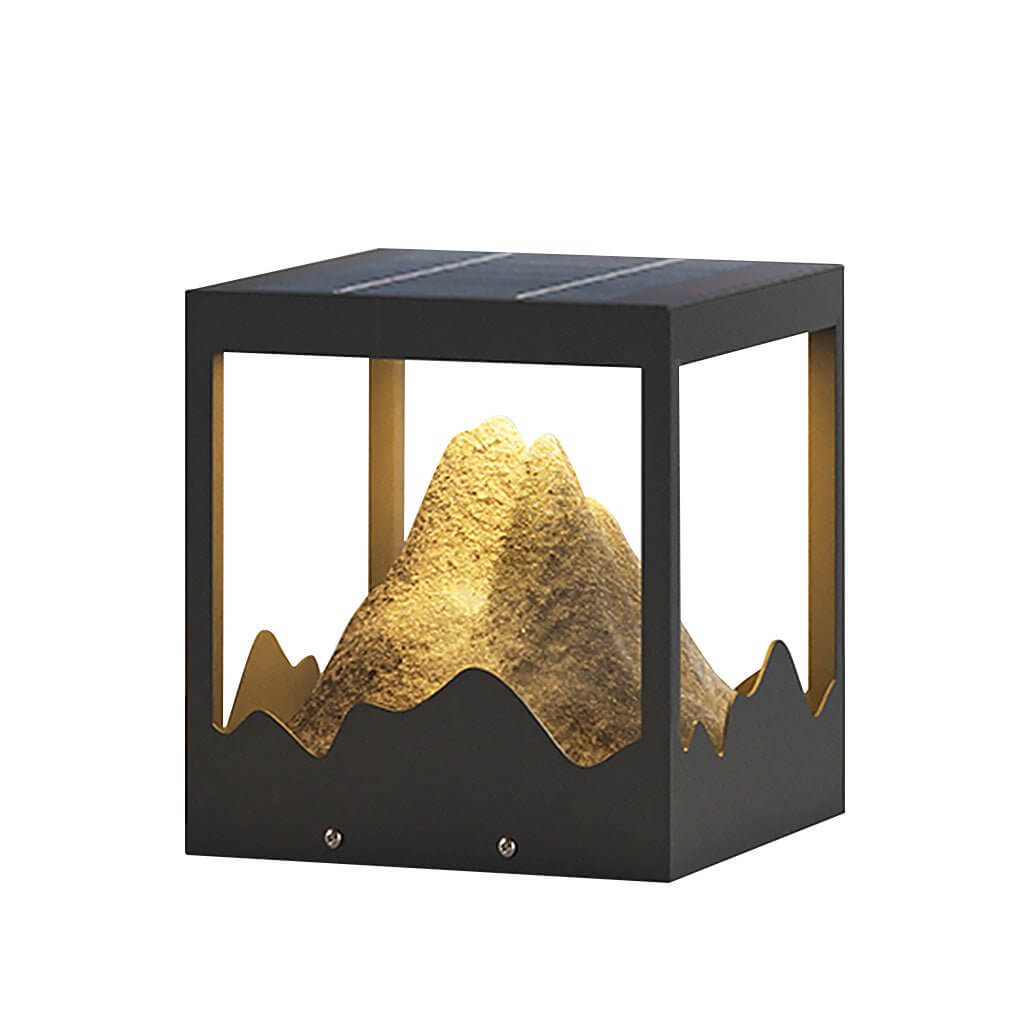 Decorate Pillar Light Waterproof Mountain Landscape Light