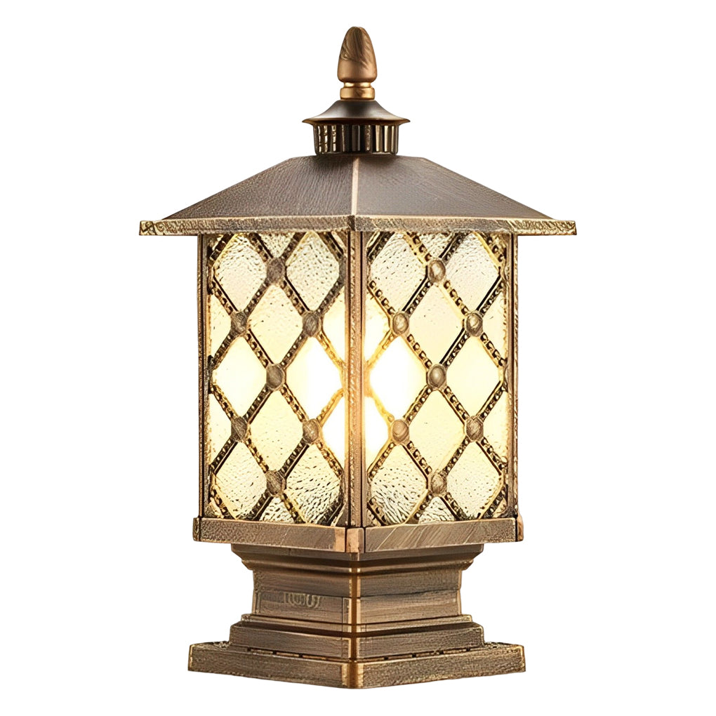 Street Light Pillar Retro Creative Waterproof Modern Outdoor Light