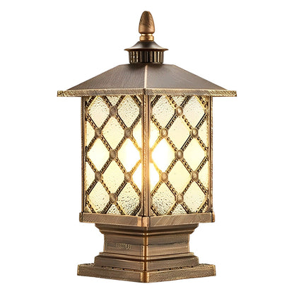Street Light Pillar Retro Creative Waterproof Modern Outdoor Light