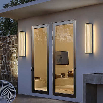 Vertical Wall Sconce Lighting Outdoor Waterproof Garden Lamp