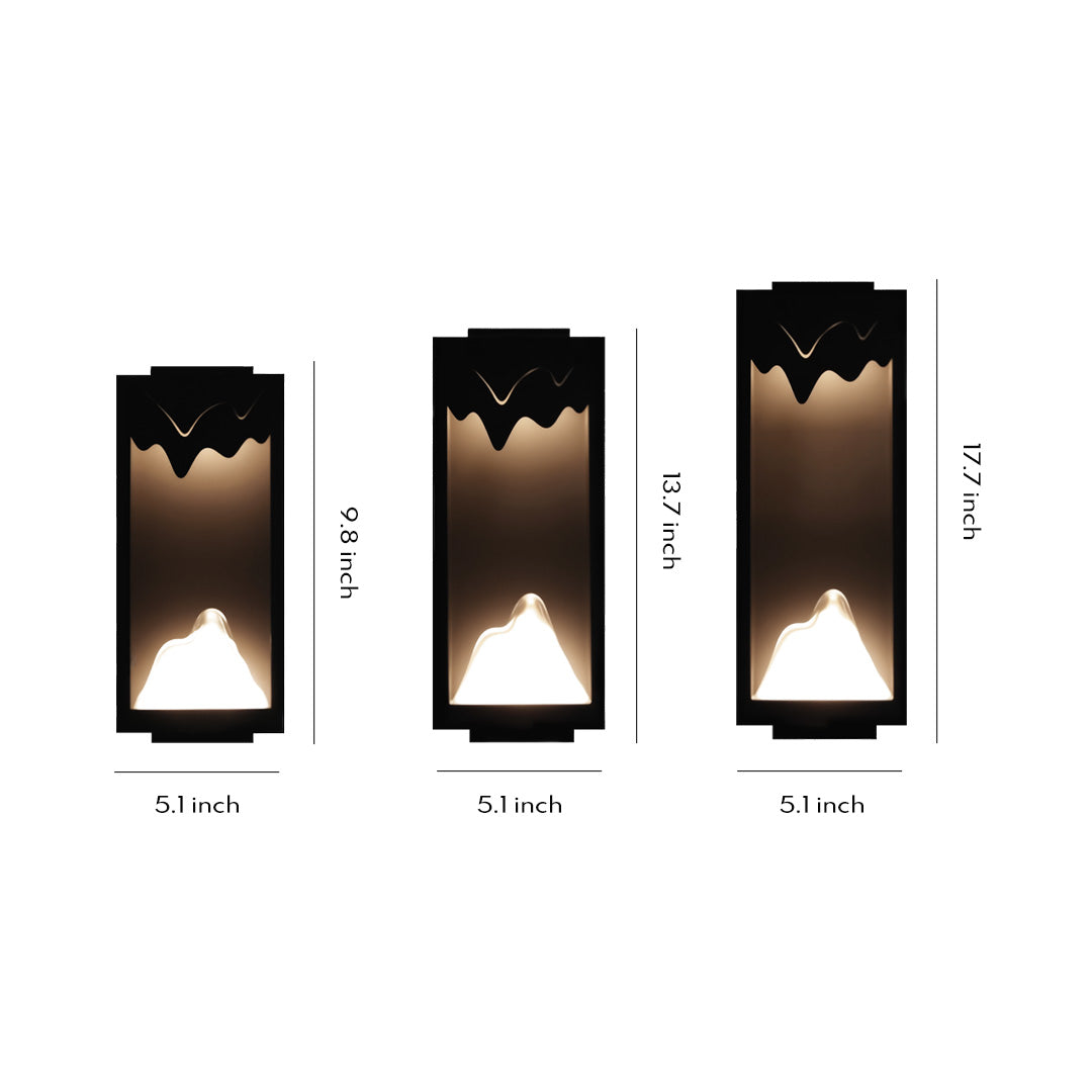Outdoor Wall Lighting Ideas Waterproof Decorative Lamp