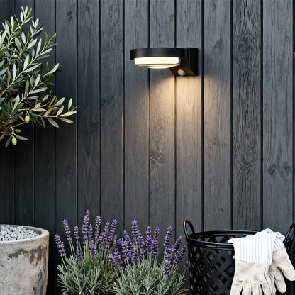 Outdoor Solar Lights Wall Mounted LED Motion Sensor Light 2 PCS