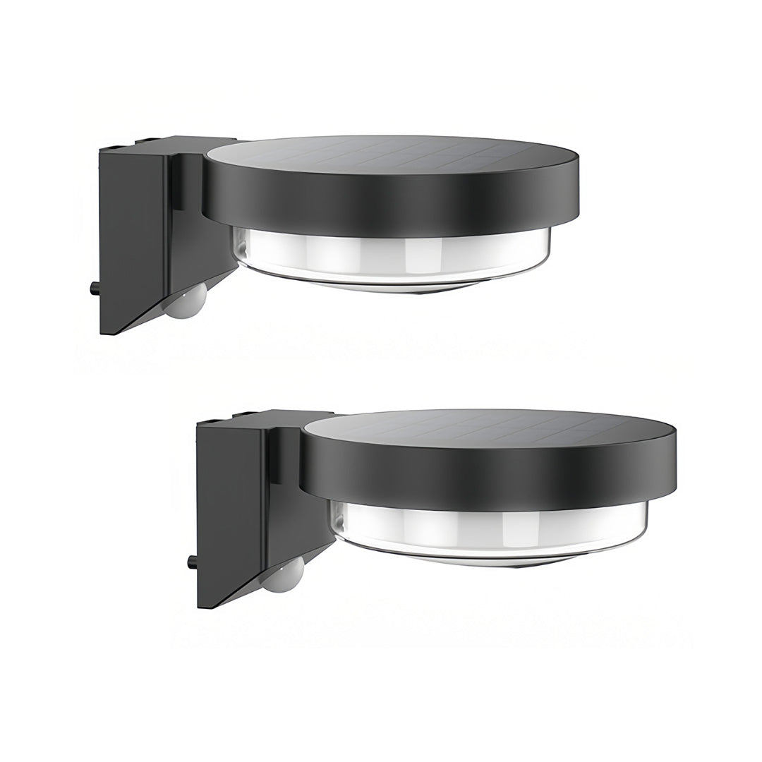 Outdoor Solar Lights Wall Mounted LED Motion Sensor Light 2 PCS