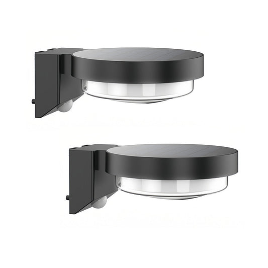 Outdoor Solar Lights Wall Mounted LED Motion Sensor Light 2 PCS