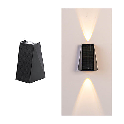 Outdoor Wall Sconce up and down Lighting Solar Light