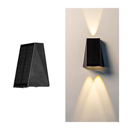 Outdoor Wall Sconce up and down Lighting Solar Light