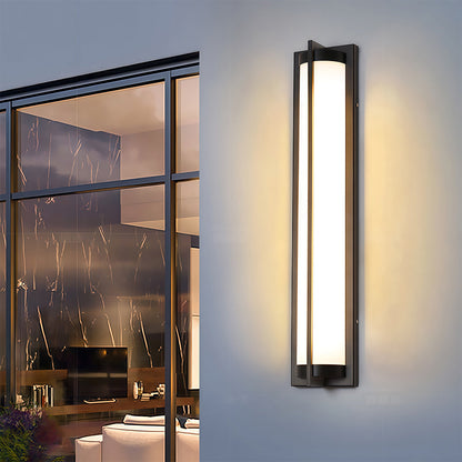 Outdoor Wall Sconces Black Modern Minimalist Waterproof Lamp