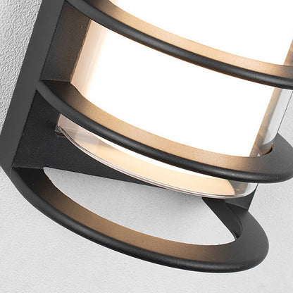Outdoor LED Light Fixtures Wall Mount Dual-Layer Shade Light