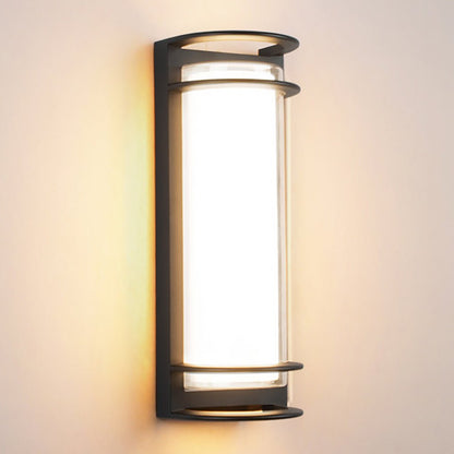 Outdoor LED Light Fixtures Wall Mount Dual-Layer Shade Light