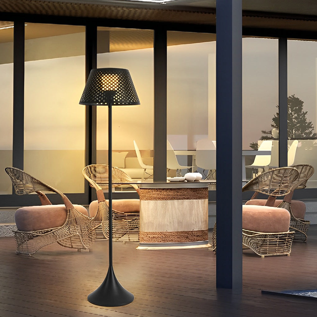 Outdoor Waterproof Floor Lamps Modern Stainless Steel Lamp