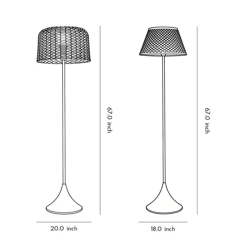 Outdoor Waterproof Floor Lamps Modern Stainless Steel Lamp