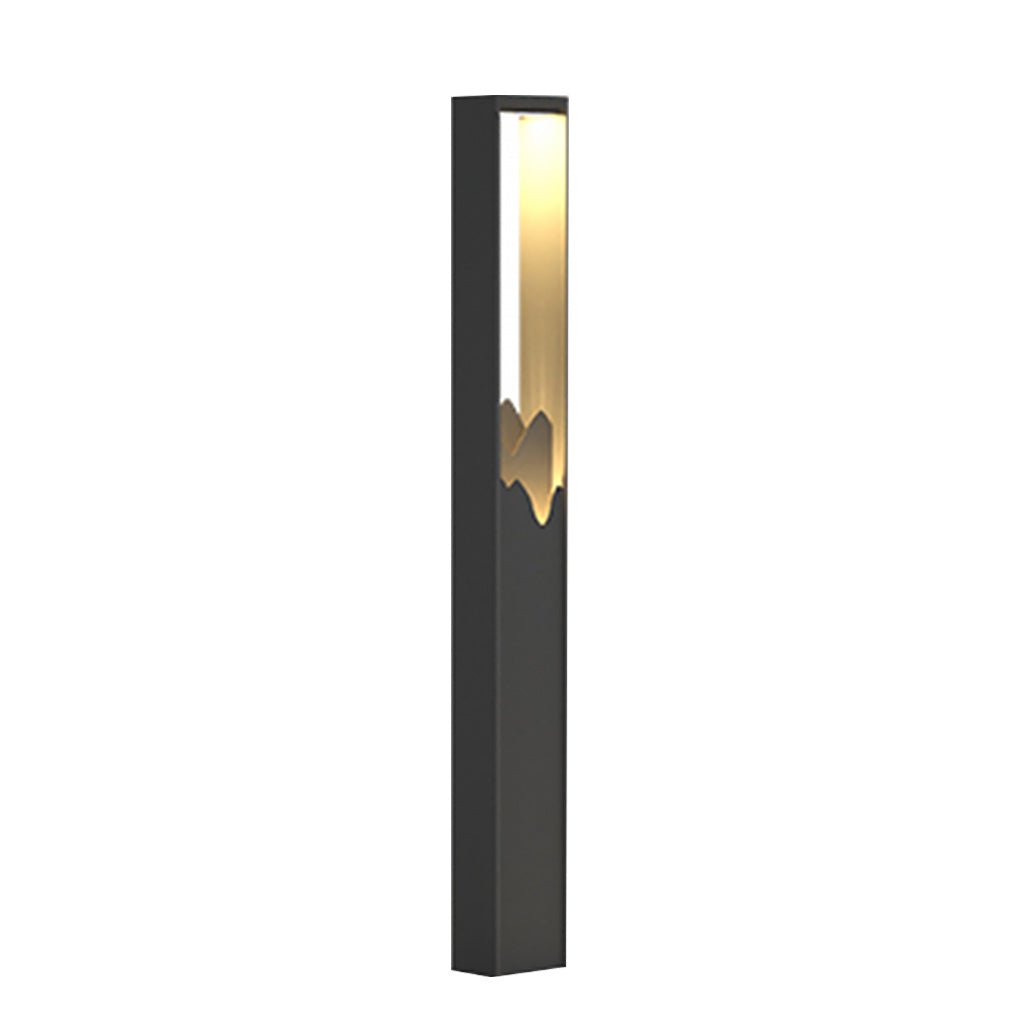 Hollow Lawn Lamp Elegant Waterproof Mountain Landscape Path Light