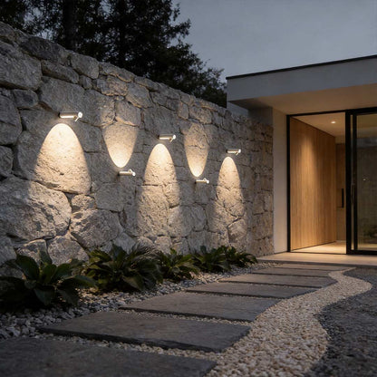 Outside Wall Spot Lights Modern Tubular LED Aluminum Alloy Light