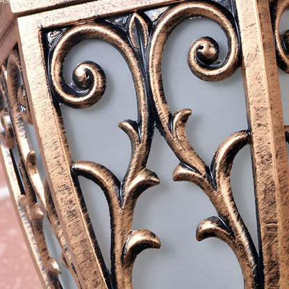 Antique Art Deco Wall Sconces Outdoor Retro Wall-Mounted Lantern